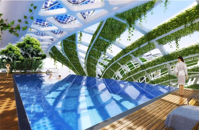 Chiêm ngưỡng tòa nhà tương lai với kiến trúc “mega-tree” hoành tráng ảnh 3
