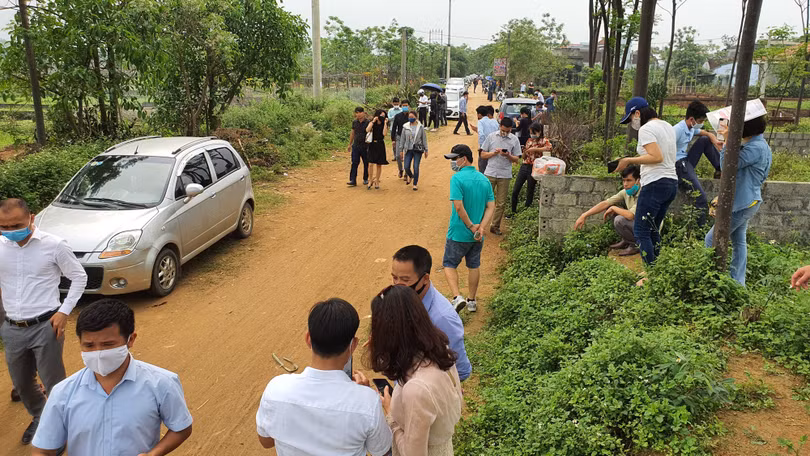 Cơn sốt đất diễn ra đầu năm 2022 khi nhà đầu tư ồ ạt đi "săn"