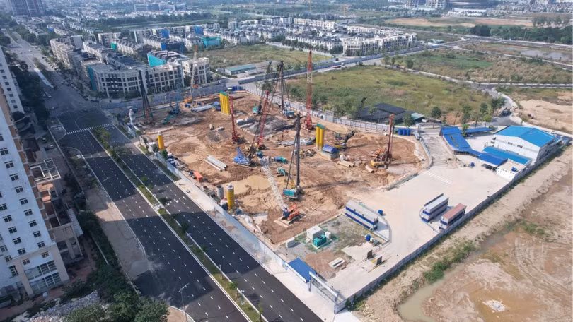 Chủ đầu tư khu đô thị Starlake Tây Hồ Tây đã chuyển nhượng khoảng 20 dự án thành phần cho các nhà đầu tư thứ cấp. Ảnh: Lệ Chi