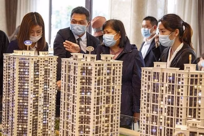 Giá nhà ở hầu hết các thành phố Trung Quốc đều giảm mà lượng giao dịch rất ít (Ảnh: NetEasy).