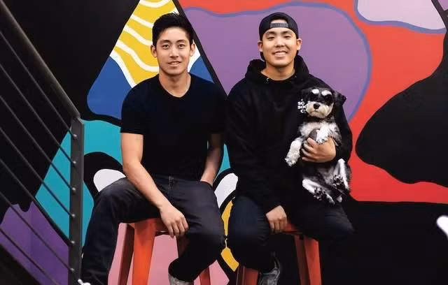 Đồng sáng lập Austen Ma và Alex Ma. Ảnh: TTYL