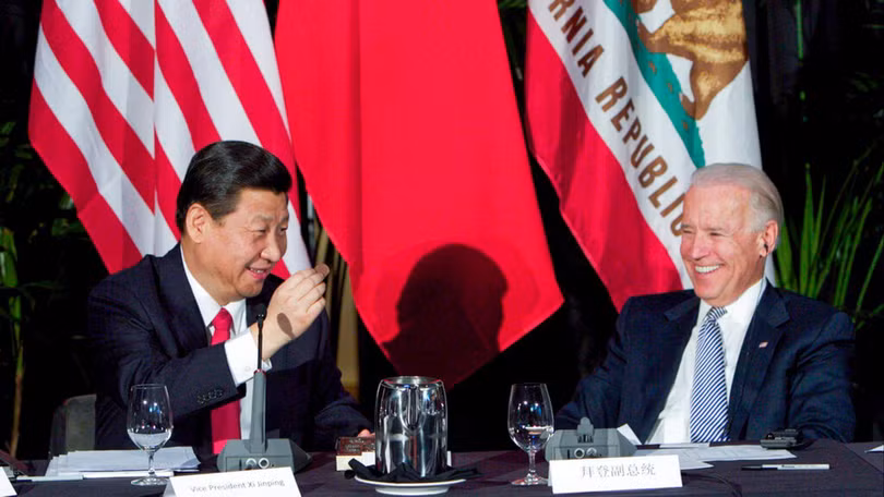 Hiện một cuộc gặp gỡ trực tiếp Tập Cận Bình - Joe Biden vẫn chưa thể diễn ra (Ảnh: Dwnews). Hiện một cuộc gặp gỡ trực tiếp Tập Cận Bình - Joe Biden vẫn chưa thể diễn ra (Ảnh: Dwnews).