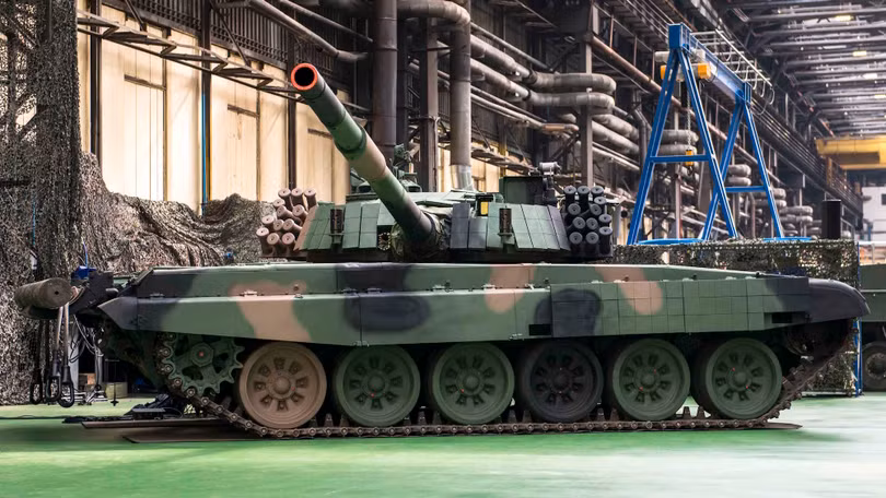 Xe tăng PT-91 Twardy của Ba Lan. Ảnh: Mróz/Defence24.pl