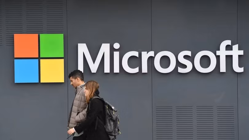 Logo Microsoft. Ảnh minh họa Tech. industantimes