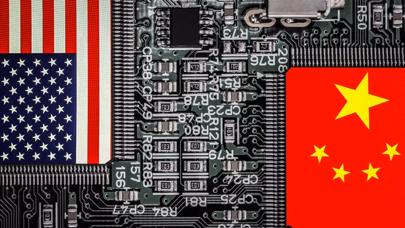 Luật Khoa học và Chip của Mỹ sẽ bắt đầu thời kì cạnh tranh mới về công nghệ Mỹ - Trung (Ảnh: Nikkei). Luật Khoa học và Chip của Mỹ sẽ bắt đầu thời kì cạnh tranh mới về công nghệ Mỹ - Trung (Ảnh: Nikkei).