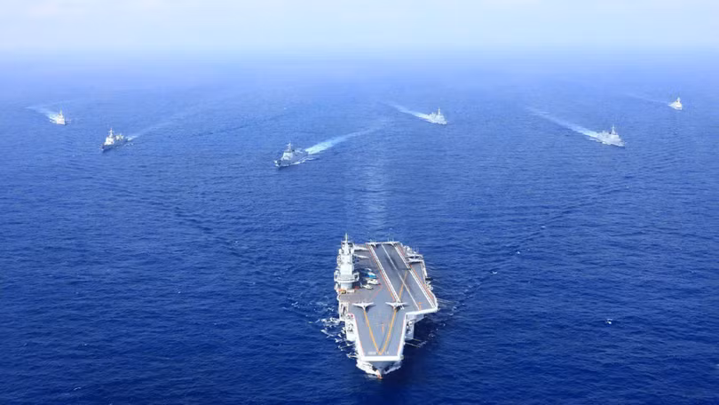 Hiện Liêu Ninh là tàu sân bay duy nhất còn hoạt động tại khu vực Thái Bình Dương (Ảnh: Tân Hoa xã ).