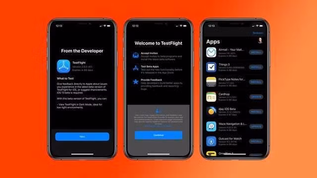 Nền tảng thử nghiệm ứng dụng dành cho nhà phát triển TestFlight. Ảnh từ: 9to5Mac