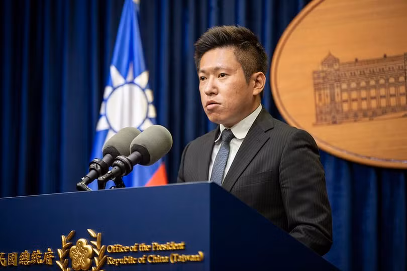Ông Trương Đôn Hàm, người phát ngôn của bà Thái Anh Văn: “Phát biểu của ông Mike Pompeo là một sự thật không thể bác bỏ” (Ảnh: CNA).