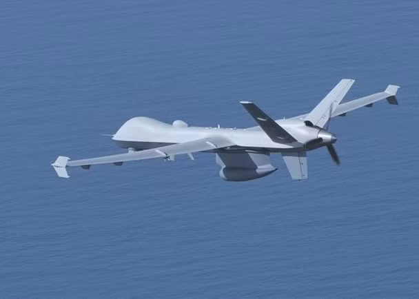 Máy bay không người lái MQ-9B Sea Guardian mới được Bộ Ngoại giao Mỹ phê chuẩn bán cho Đài Loan hôm 3/11 (Ảnh: Dwnews). Máy bay không người lái MQ-9B Sea Guardian mới được Bộ Ngoại giao Mỹ phê chuẩn bán cho Đài Loan hôm 3/11 (Ảnh: Dwnews).