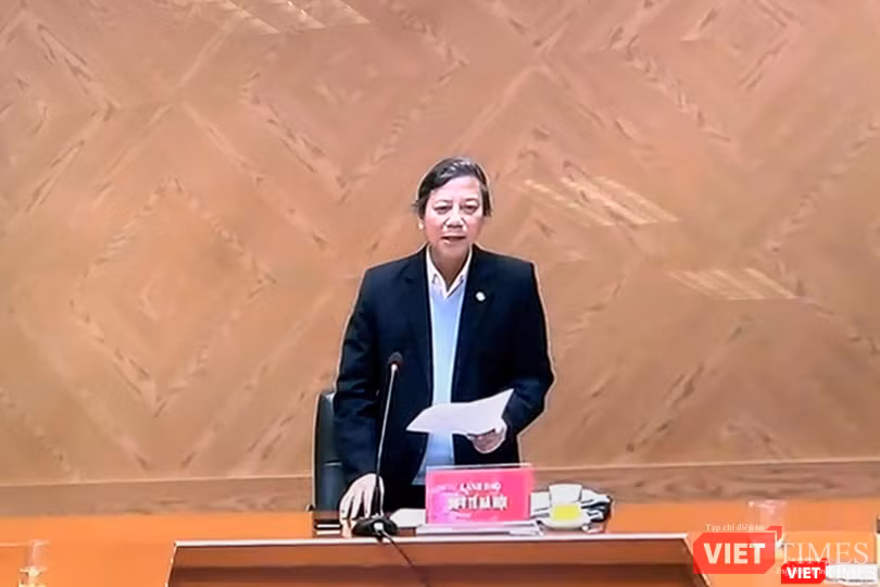 Đại diện Sở Y tế Hà Nội ở điểm cầu Thủ đô Đại diện Sở Y tế Hà Nội ở điểm cầu Thủ đô