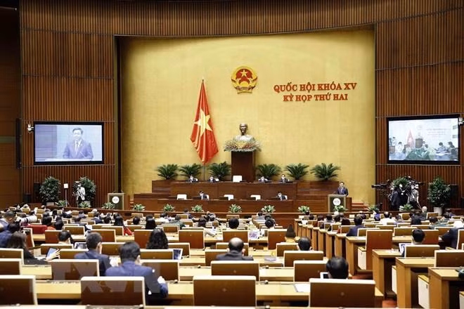 Quang cảnh phiên khai mạc. (Ảnh: Doãn Tấn/TTXVN)