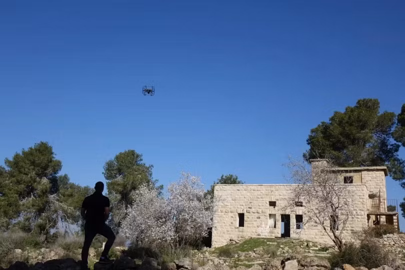 Robotican là một trong những công ty tham gia Sáng kiến máy bay không người lái quốc gia của Israel. Ảnh Ariel Gabai / Robotican Robotican là một trong những công ty tham gia Sáng kiến máy bay không người lái quốc gia của Israel. Ảnh Ariel Gabai / Robotican