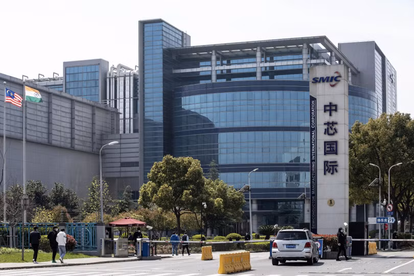 Trụ sở SMIC tại Thượng Hải. Ảnh:Bloomberg Trụ sở SMIC tại Thượng Hải. Ảnh:Bloomberg