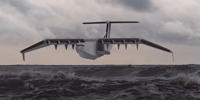 Đồ họa ý tưởng của General Atomics, đấu thầu cho chương trình Liberty Lifter của DARPA. Ảnh USNI News