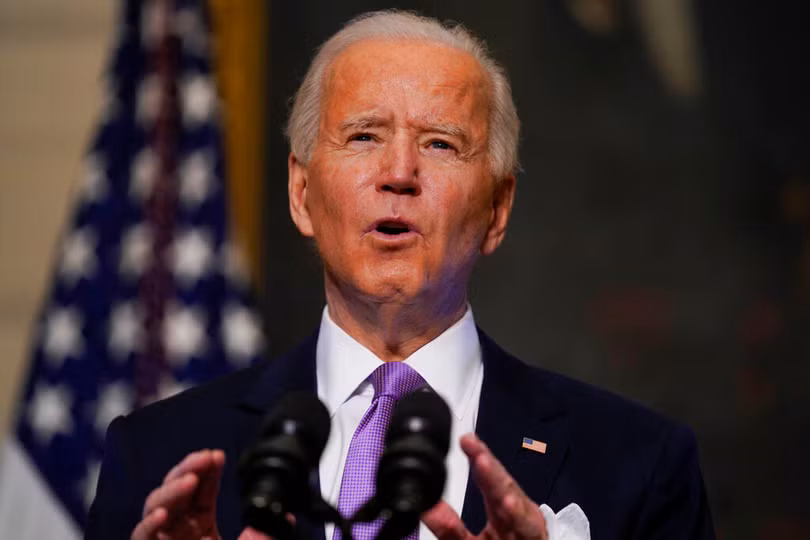 Ngày 1/2, Yyg Mỹ Joe Biden tuyên bố lên án quân đội Myanmar bắt giữ bà Aung San Suu Kyi (Ảnh: AP).