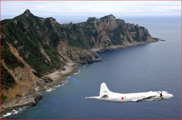 Máy bay của Nhật bay tuần tra quần đảo Senkaku (Ảnh: Kyodo). Máy bay của Nhật bay tuần tra quần đảo Senkaku (Ảnh: Kyodo).