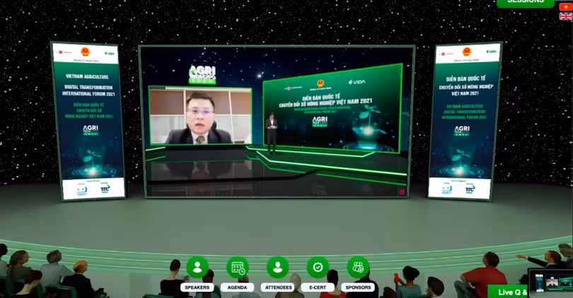 Hoàn thiện hệ sinh thái cho chuyển đổi số nông nghiệp Việt Nam ảnh 1 Hoàn thiện hệ sinh thái cho chuyển đổi số nông nghiệp Việt Nam ảnh 1