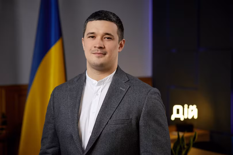 Ông Mykhailo Fedorov Bộ trưởng chuyển đổi kỹ thuật số của Ukraine (Ảnh: Sina).