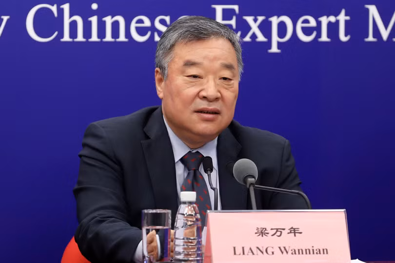 Ông Lương Vạn Niên người đứng đầu nhóm chuyên gia chống dịch COVID-19 của chính phủ Trung Quốc (Ảnh: Xinhua).
