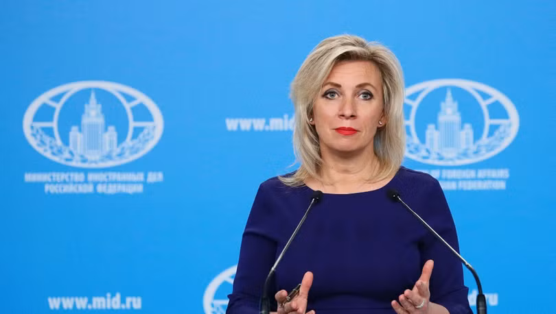 Bà Maria Zhakharova nói Nga đang "tối ưu hóa" các nhân viên ngoại giao ở Ukraine (Ảnh: Sputnik).