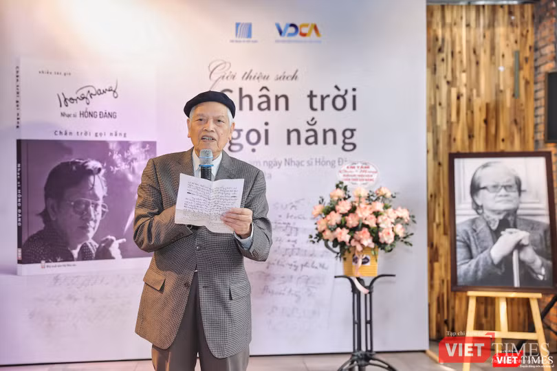 Nhạc sĩ Doãn Nho khẳng định: Nhạc sĩ Hồng Đăng vẫn còn sống mãi cùng thời gian với khối lượng tác phẩm đồ sộ
