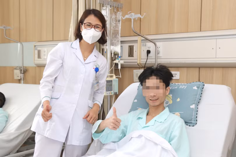 Một trong số các bệnh nhân được hổi sinh từ người hiến tạng Một trong số các bệnh nhân được hổi sinh từ người hiến tạng