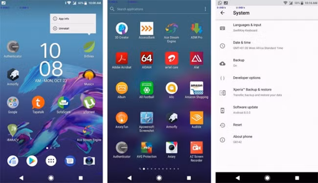 Sony Xperia XZ Premium chính thức “lên đời” phiên bản Android 8.0 ảnh 1