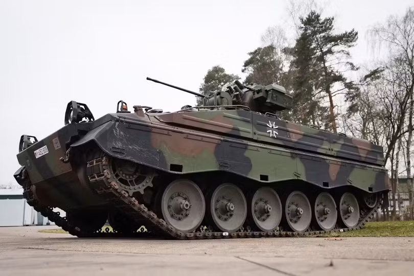 Xe chiến đấu bộ binh Marder A3 của quân đội Đức. Ảnh Berliner-Zeitung
