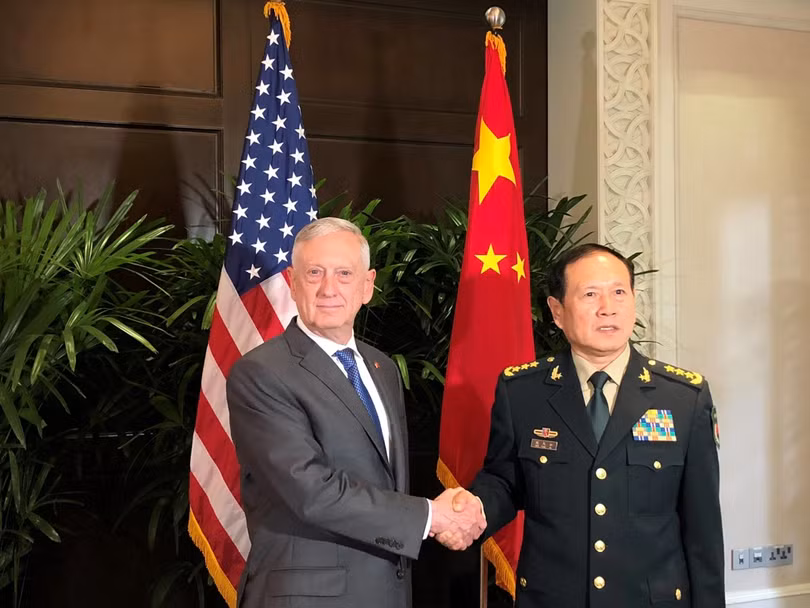 Cuộc gặp gỡ giữa hai ông James Mattis và Ngụy Phượng Hòa bên lề Hội nghị ADMM-Plus diễn ra trong 90 phút nhưng không đạt được kết quả cụ thể nào