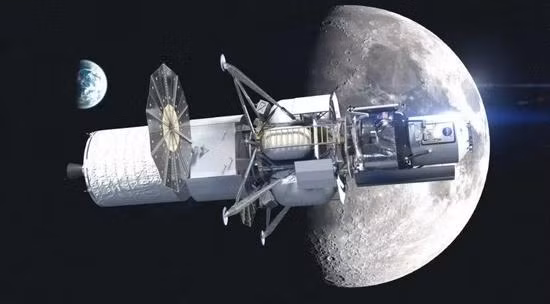 Bản đồ minh họa của Blue Origin về tàu đổ bộ mặt trăng