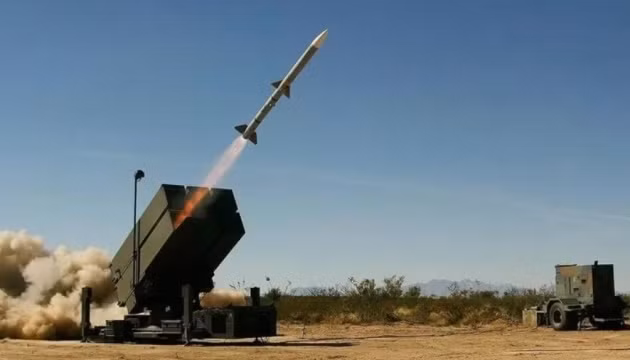 Hệ thống phòng không tiên tiến quốc gia NASAMS. Ảnh Ukrinform.