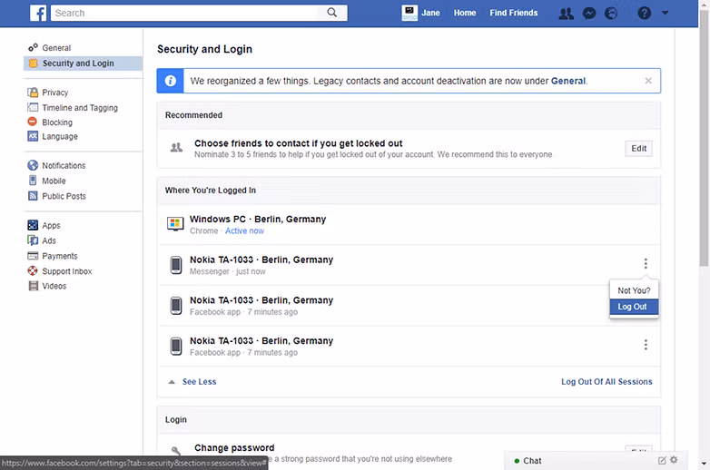 Làm thế nào để đăng xuất khỏi Facebook Messenger nhanh chóng? ảnh 4