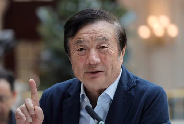 Nhà sáng lập Huawei Nhậm Chính Phi. Ảnh: NY Times