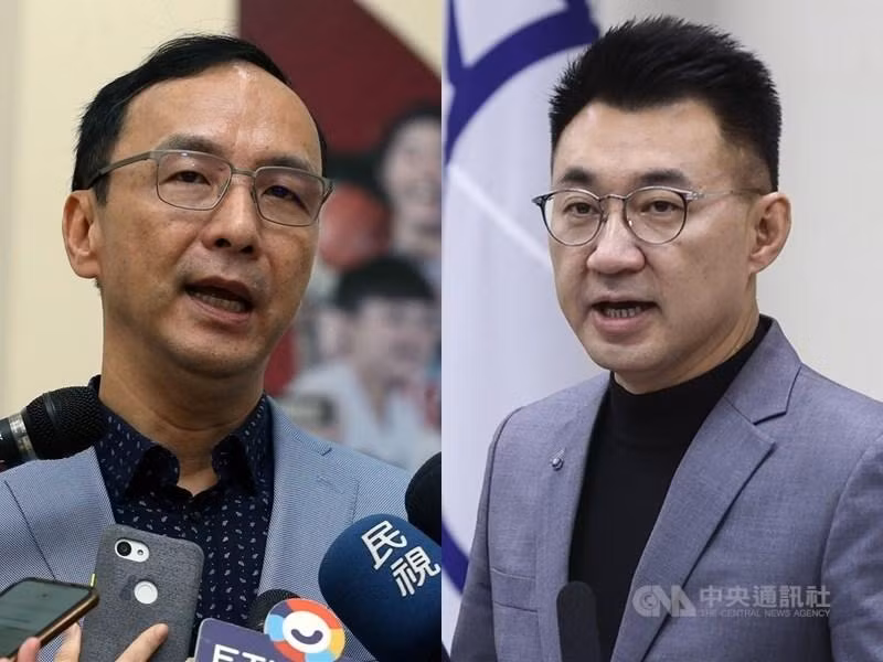 Ông Chu Lập Luân đã đánh bại đương kim Chủ tịch KMT Giang Khởi Thần (Ảnh: CNA). Ông Chu Lập Luân đã đánh bại đương kim Chủ tịch KMT Giang Khởi Thần (Ảnh: CNA).
