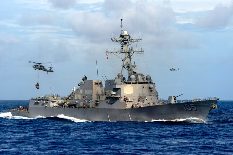 Tàu USS Deway (DDG-105) đã được Mỹ đưa tới bố trí tại Yokosuka hôm 8/9 (Ảnh: Huanqiu). Tàu USS Deway (DDG-105) đã được Mỹ đưa tới bố trí tại Yokosuka hôm 8/9 (Ảnh: Huanqiu).