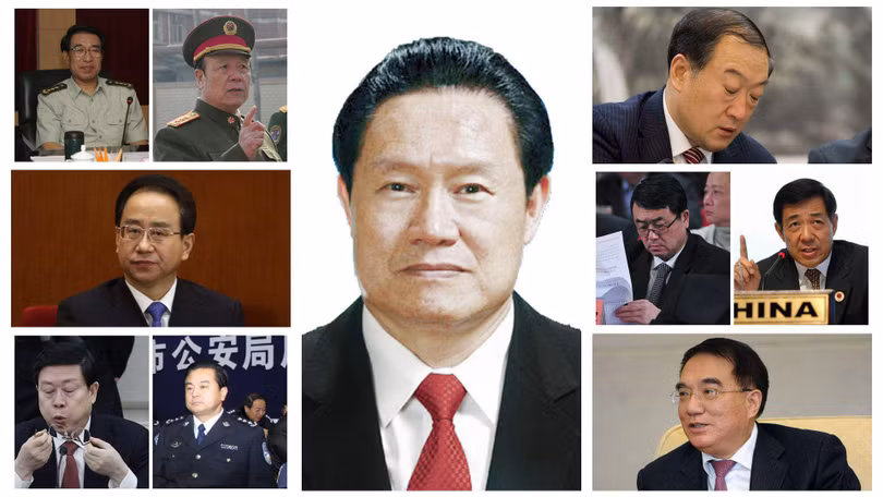 Sau khi Chu Vĩnh Khang bị quật ngã, hàng chục quan chức cấp cao khác đã bị thanh trừng theo (Ảnh: tư liệu).