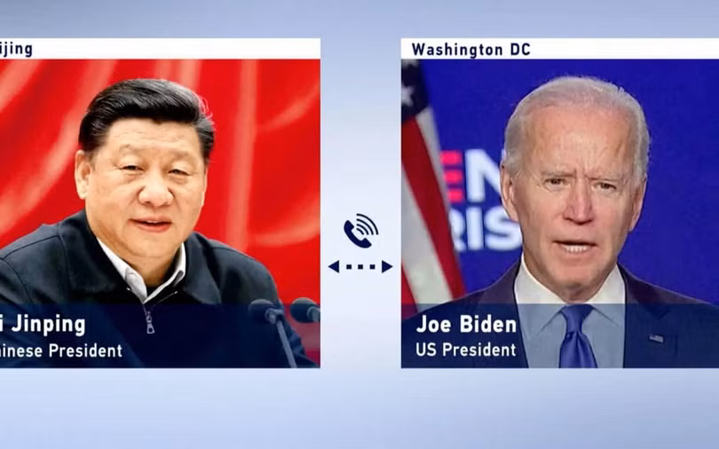 Hôm 9/9, hai ông Joe Biden và Tập Cận Bình đã cuộc điện đàm lần thứ hai kể từ khi ông Biden nhậm chức kéo dài 90 phút (Ảnh: IFeng). Hôm 9/9, hai ông Joe Biden và Tập Cận Bình đã cuộc điện đàm lần thứ hai kể từ khi ông Biden nhậm chức kéo dài 90 phút (Ảnh: IFeng).