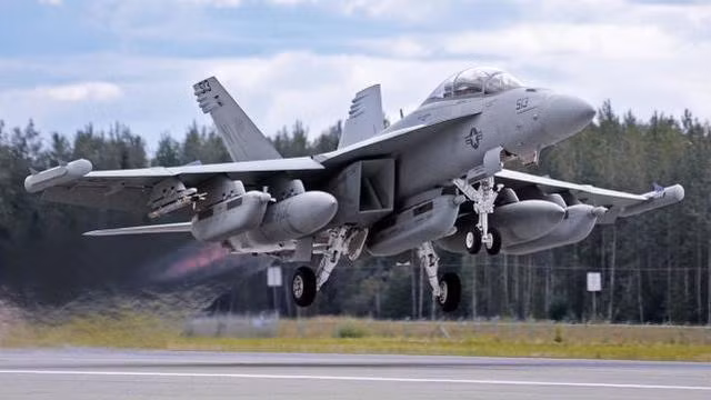 Máy bay tác chiến điện tử EA-18G Growler của Mỹ (Ảnh: 163). Máy bay tác chiến điện tử EA-18G Growler của Mỹ (Ảnh: 163).