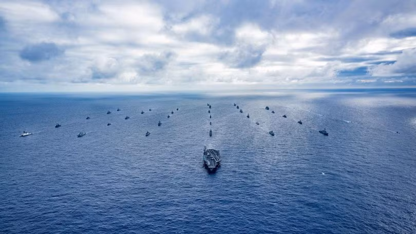Phiên bản Luật Ủy quyền Quốc phòng 2022 của Hạ nghị viện yêu cầu Lầu Năm Góc mời Đài Loan tham gia cuộc tập trận Hải quân quốc tế lớn nhất thế giới Vành đai Thái Bình Dương năm nay (Ảnh: Dwnews). Phiên bản Luật Ủy quyền Quốc phòng 2022 của Hạ nghị viện yêu cầu Lầu Năm Góc mời Đài Loan tham gia cuộc tập trận Hải quân quốc tế lớn nhất thế giới Vành đai Thái Bình Dương năm nay (Ảnh: Dwnews).