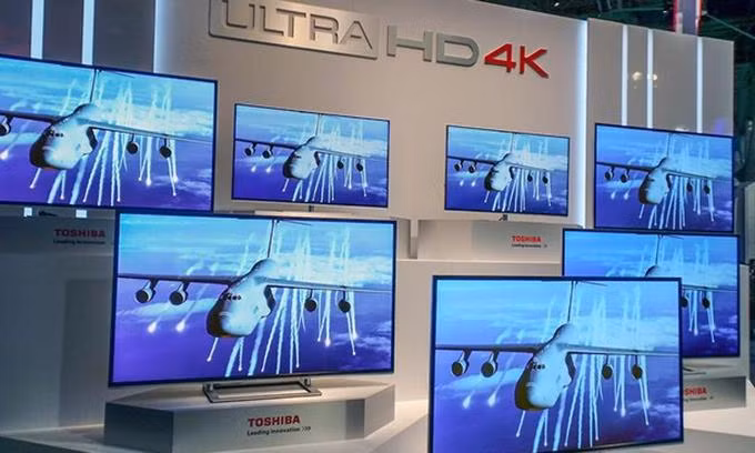 Toshiba đã dừng bán TV ở Việt Nam. Ảnh: Channelnews.