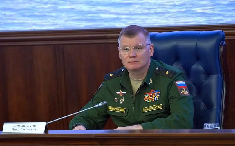 Tướng Igor Konashenkov, Người phát ngôn Bộ Quốc phòng Nga. Tướng Igor Konashenkov, Người phát ngôn Bộ Quốc phòng Nga.