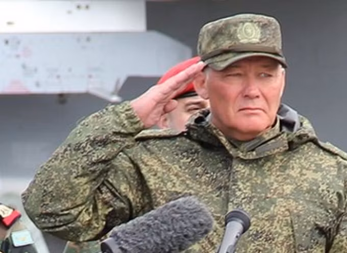 Ông Alexander Dvornikov khi là Tư lệnh Quân khu miền Đông.