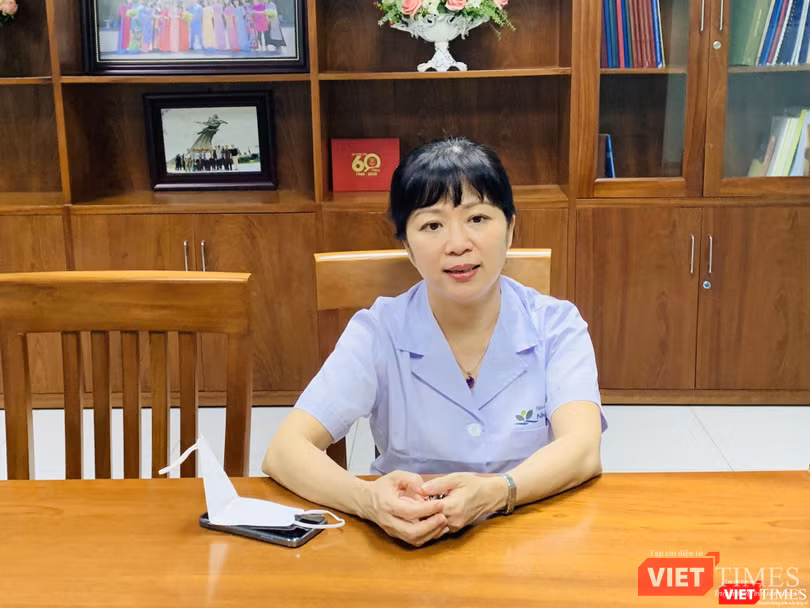 TS.BS Nguyễn Phạm Anh Hoa - Trưởng khoa Gan mật, Bệnh viện Nhi Trung ương.
