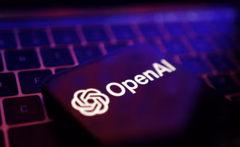 Logo Open AI. Ảnh: Reuters.