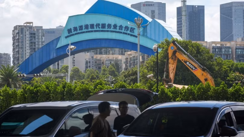 Quang cảnh Khu hợp tác công nghiệp dịch vụ hiện đại Thâm Quyến-Hồng Kông. Ảnh: SMCP.