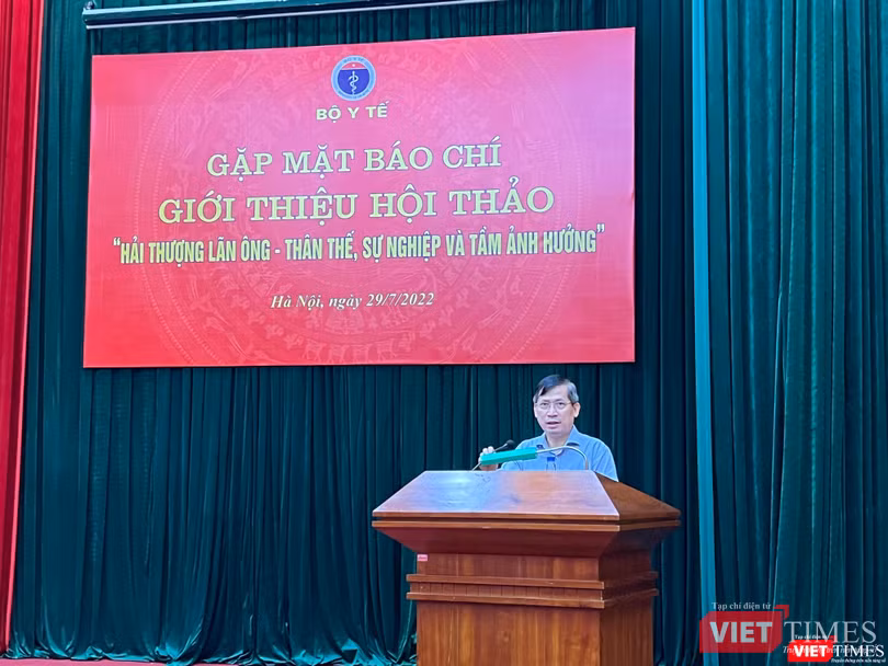 PGS.TS. Vũ Nam – Giám đốc Bệnh viện Y học Cổ truyền Trung ương