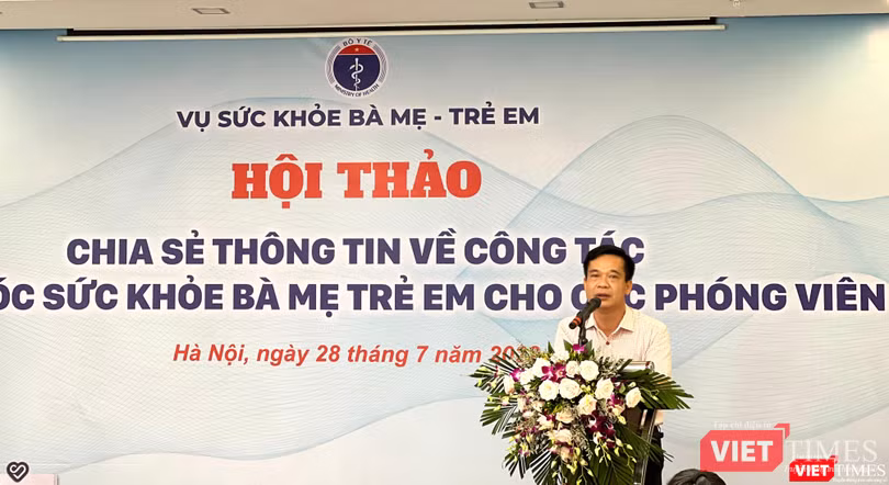 TS. Trần Đăng Khoa – Phó Vụ trưởng Vụ Sức khỏe Bà mẹ - Trẻ em (Bộ Y tế) TS. Trần Đăng Khoa – Phó Vụ trưởng Vụ Sức khỏe Bà mẹ - Trẻ em (Bộ Y tế)