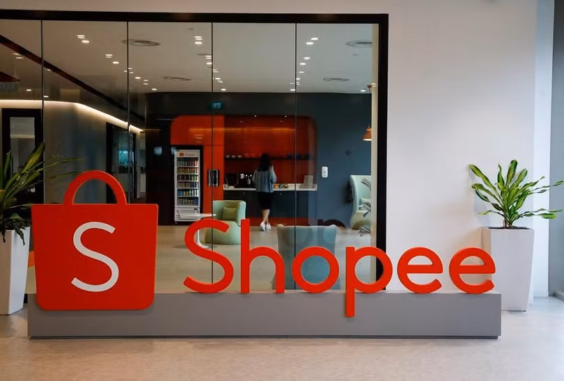 Văn phòng Shopee tại Singapore tháng 3/2021. (Ảnh: Reuters)
