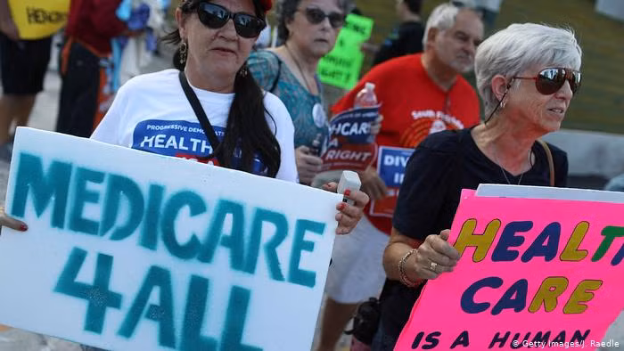Kế hoạch Obamacare gây bất đồng sâu sắc giữa các phe ủng hộ hai ứng cử viên Donald Trump và Joe Biden (Ảnh: Getty).