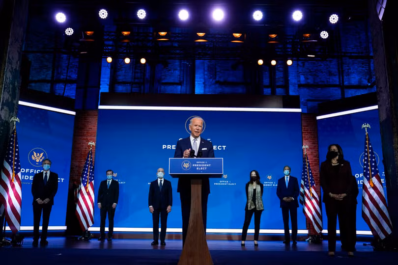 Ông Joe Biden đang lựa chọn các thành viên nội các để chuẩn bị cho lễ nhậm chức vào ngày 20/1/2021. Ông Joe Biden đang lựa chọn các thành viên nội các để chuẩn bị cho lễ nhậm chức vào ngày 20/1/2021.